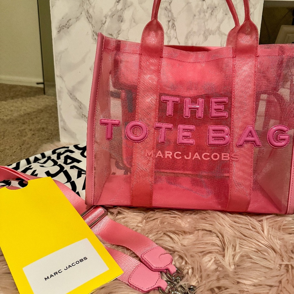 Marc Jacobs Medium Mesh Tote Bag